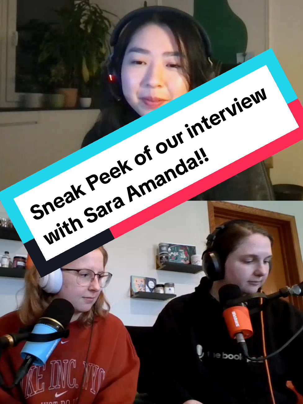 just a little sneak peak of our interview with @Sara Amanda !!! we absolutely LOVED talking with her!!  Do not miss her interview out Saturday 3/29 @8am CT on YT #authorinterview #podcast #sisterpodcast #bookpodcast #saraamanda #indonesianauthor #germanauthor #internationalauthor #bookrecommendations #indieauthor 