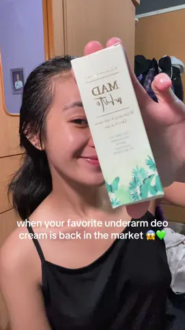 finally finally finally! 💚 #underarmwhitening #madbeautyessentials #madwhiteph 