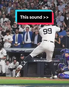 The crack of the bat is BACK 😍 #MLB #baseball #asmr 