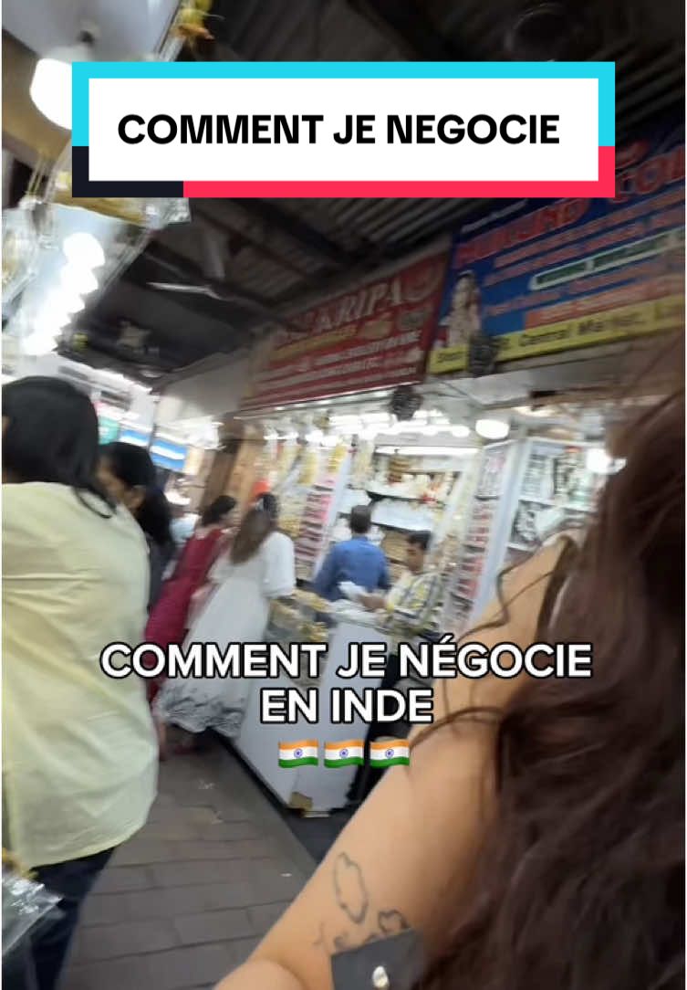 Rester sèche et dire très peu de mots - négocier en Inde 🇮🇳 #inde #india 