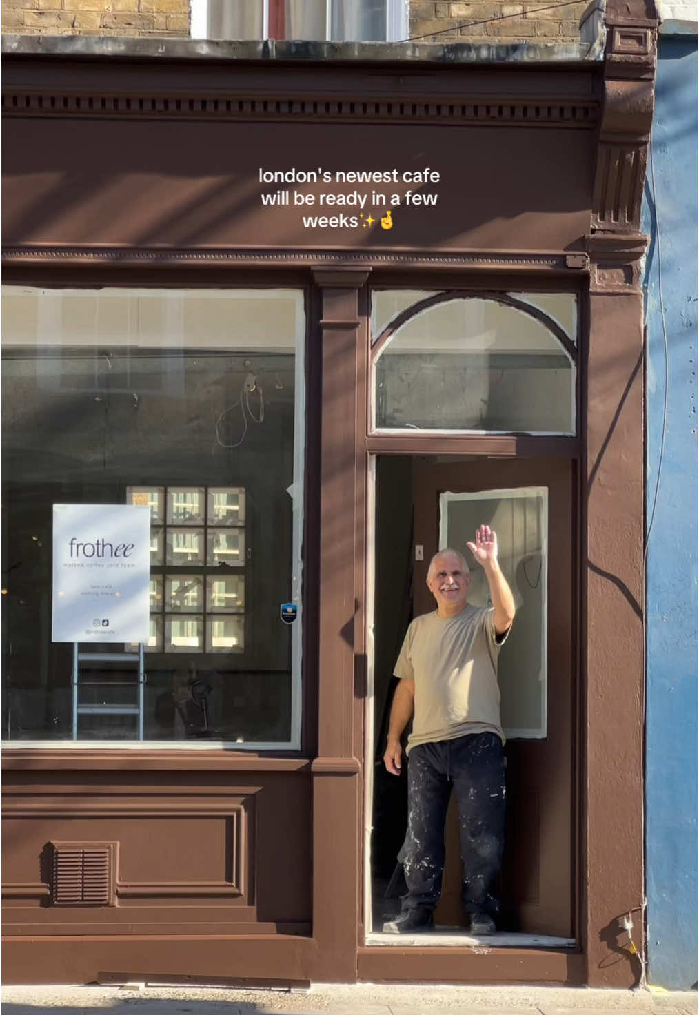 a frothee summer pending !!! we're excited to be sharing our wonderful matcha and coffee with you, all summer long london's newest cafe will be coming to king's cross in just a few weeks ✨ #londoncafe #matcha #coffee #SmallBusiness 