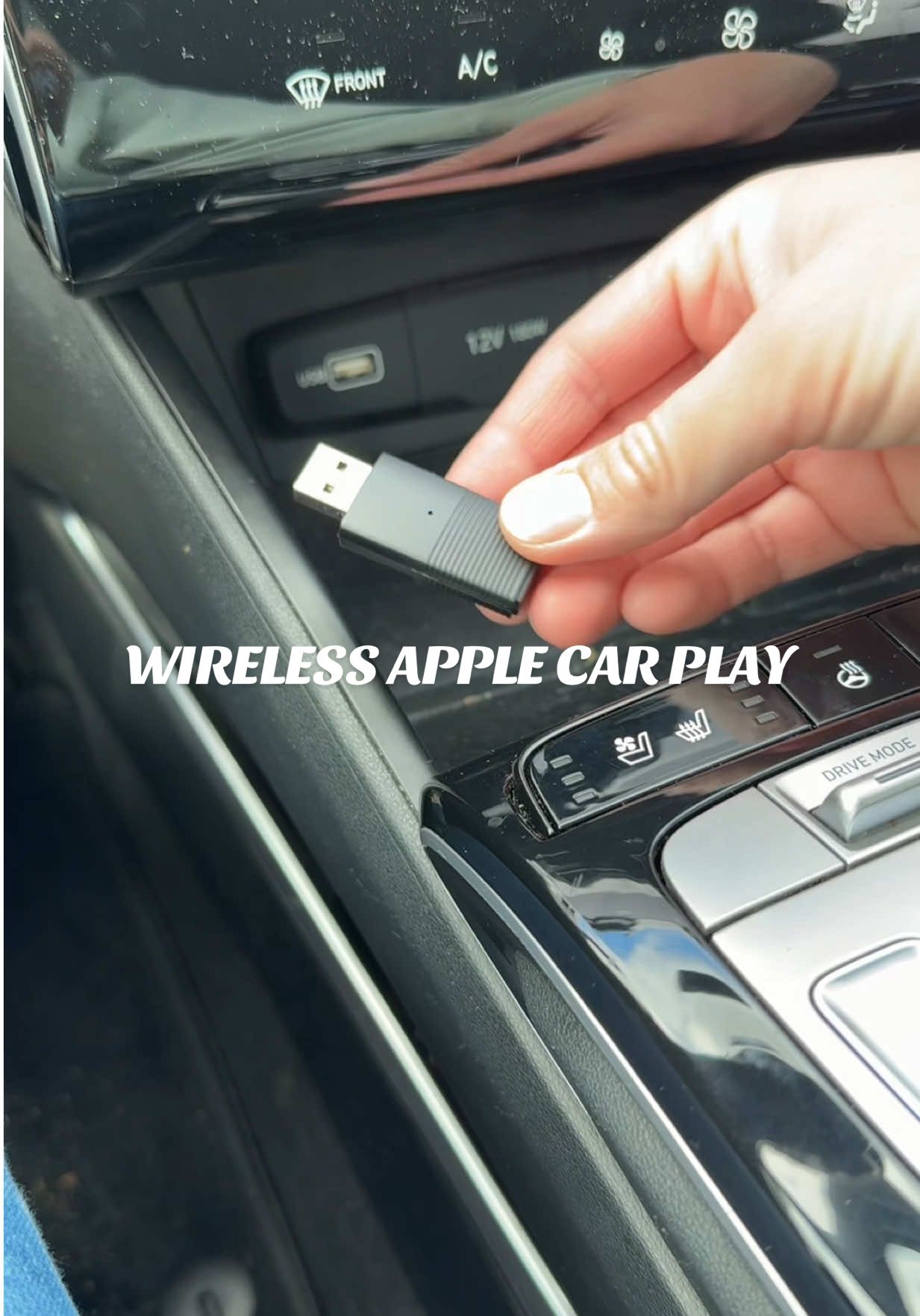 Tired of fighting with cables every time you want to use Apple CarPlay? Same. This little dongle makes it wireless in seconds—just plug it in, and you’re good to go! No more hassle. #AppleCarPlay #WirelessCarPlay #CarGadgets #TechMadeEasy #CarTech #CarAccessories #GadgetLovers #TechHacks #ConvenienceMatters #CordFreeLife #EasyTech #AutoUpgrade #TechTips #CarLife #SimpleSolutions 