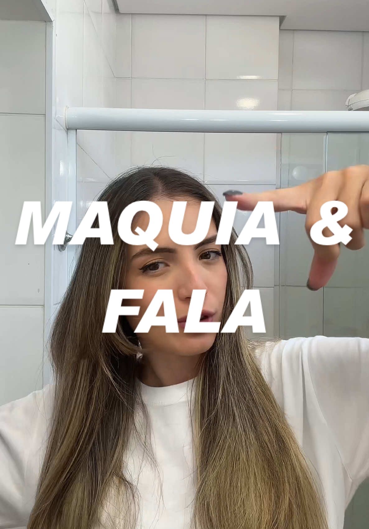 GRWM: Maquia & Fala de hoje ✨ #grwm #grwmmakeup #arrumesecomigo #arrumesecomigoreal #maquiaefala #maquiagem #maquiaehabla 