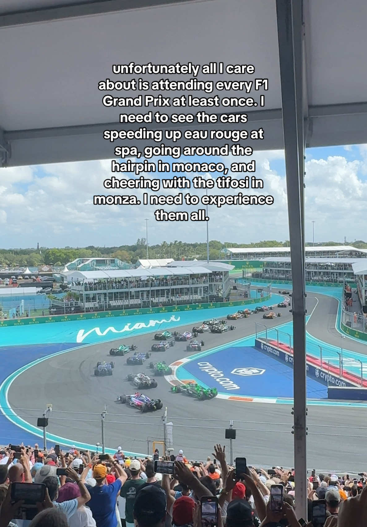 I just need to win the lottery #f1 