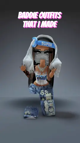 Cute baddie outfits that i made🩵🩵🩷🩷  #roblox #robloxfyp #robloxedit #robloxtiktok #getmefamous #fyp #blowthisupforme #robloxoutfits 
