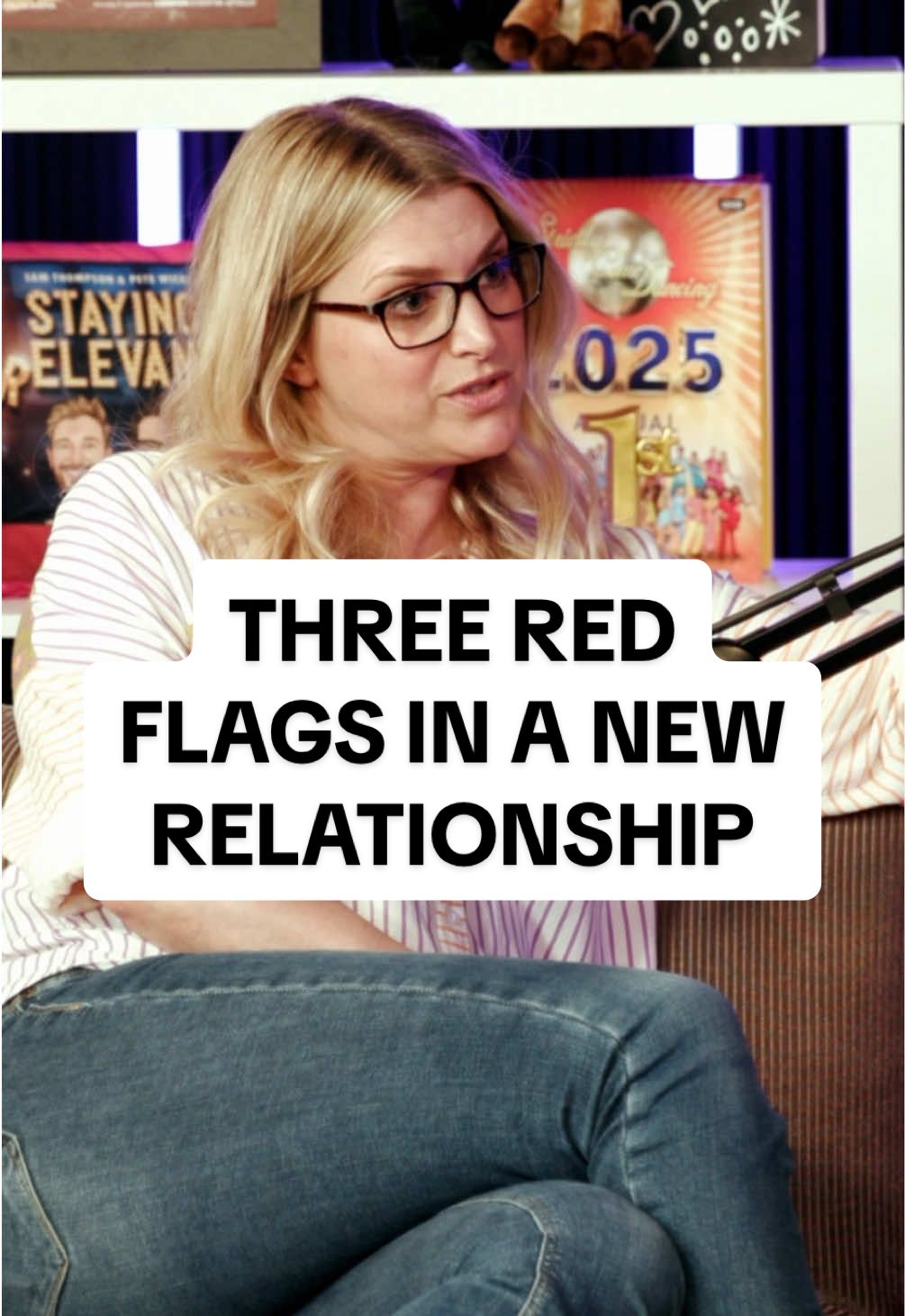 Anna’s three RED FLAGS in a new relationship… 🤯 🚩 #stayingrelevant #podcast #samandpete @Anna Williamson 