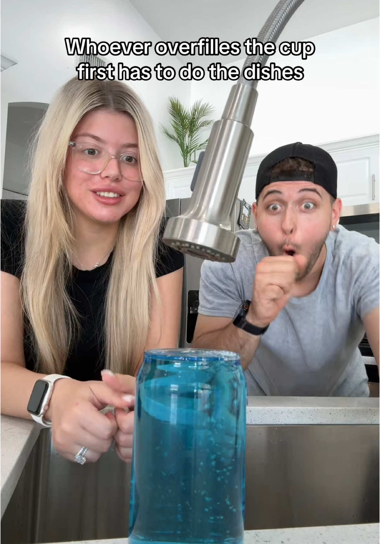 Have fun doing the dishes babe 😘🤣