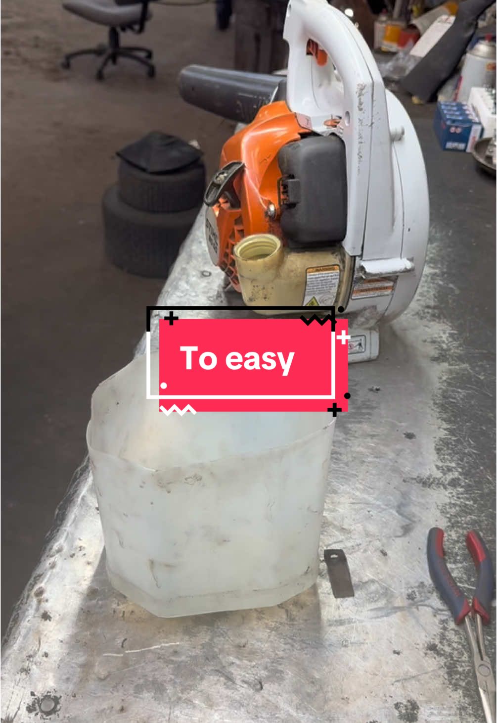To easy #mechanic #service #mechaniclife #water #badfuel #quick #fixed #fast #fyp #viral 