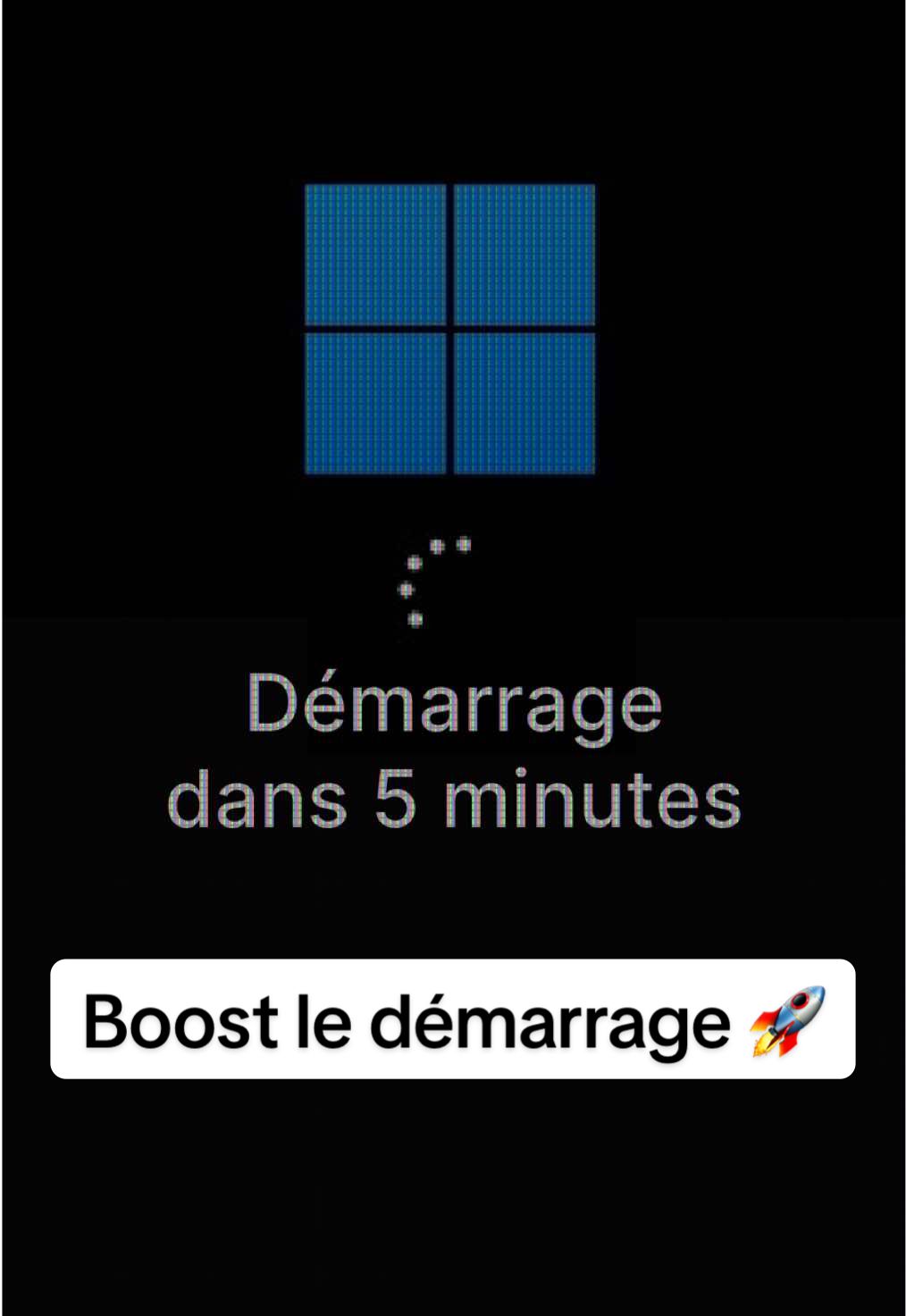 Ton pc est lent pour démarrer ? J’ai la solution ✅ #astucepc #informatique #tutopc #windows 