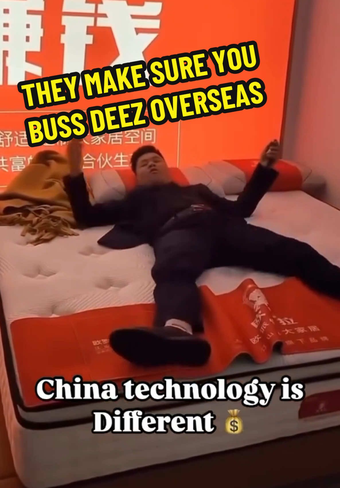 Need one of these JUST CAUSE & for my lazy days for sure.#sheafy #chinesebed #funny #asianwomen #comedyvideos #humor #comedyskit  #comedyvideos #technology  #386world #automaticbed #newbed 