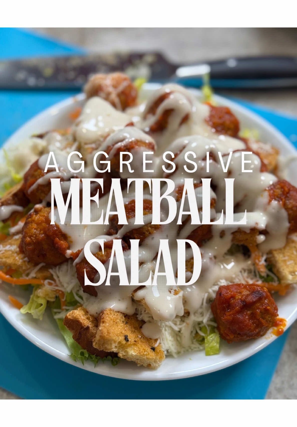 Meatball salad. It’s exactly what it sounds like. Because dinner needed to happen, and this is what we got. It’s basically spaghetti and meatballs but without the spaghetti, so just eat it and pretend it’s normal. #MomIsTired #MeatballsOrNothing #MeatballSalad #MomDinner #EatItOrStarve #DoneNotPerfect #WhatsForDinner #MeatballsFixEverything #SaladButMakeItHearty #EffortWasMade #TiredMomCooks #NoSpaghettiNoProblem