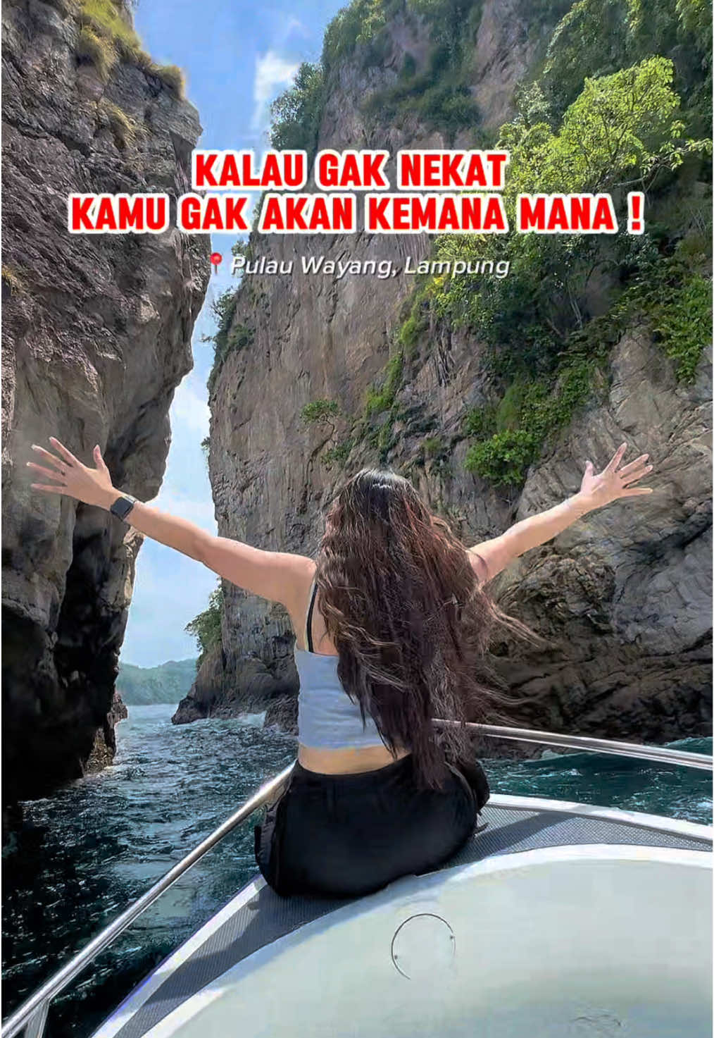 Duit ada, kendaraan ada, pasangan ada, temen ada Libur lebaran 3 hari lagi gass pulau wayang lampung !! ✨😍 PAKET 1 HARI LIBURAN LAMPUNG SPESIAL LEBARAN 2025✨ PRIVAT TRIP :  📍Privat Pulau Wayang | Teluk Hantu IDR 3.500.000 Jt/Group 📍Privat Pulau Sejebi | Penaga | Wayang IDR 5.000.000 Jt/Group 📍Privat Pulau Wayang | Penaga | Teluk Hantu IDR 4.500.000 Jt/Group OPEN TRIP PAHAWANG :  📍Open Trip Pahawang 1 Hari (ALLINCLUDE) IDR 150.000/Orang  Schedule di tanggal 31 Maret S.d 7 April 2025!! Buruan booking dari sekarang karena kuota terbatas sebelum kehabisann 🤩🫶  MEETING POINT DI DERMAGA KETAPANG 2 LAMPUNG  More Information Booking Trip : ☎️ +6282178586537 (Admin)   WhatsApp/Call : 0821-7858-6537 IG : @trippulauwayang.id_ TikTok : @dafira_travel_indonesia Website : https://dafiratravelindonesia.com CV. Dafira Travel Indonesia Jl. Way Ratai Jl. Tlk No.5, Gebang, Kec. Padang Cermin, Kabupaten Pesawaran, Lampung, Indonesia ➖➖➖➖➖➖➖➖➖➖ #pulauwayang #pesawaran #dafiratravelindonesia #telukhantu #palembang #bandarlampung #lampung #wisatalampung #lampungviral #pulauwayanglampung #telukhantulampung #pahawang #pahawangislandlampung 
