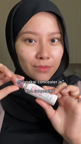 kalau boleh satu muka nak letak concealer 🤭🤣