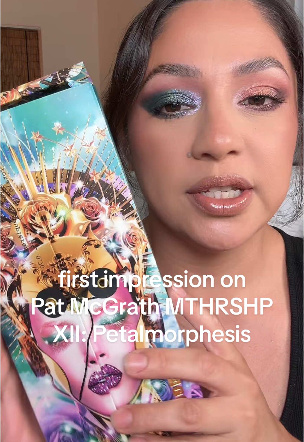 @Pat McGrath Labs MTHRSHP XII: Petalmorphesis first impressions. #patmcgrathlabs #makeup #beauty #mothership #mothershippalette #eyeshadowreview #makeupreview #contentcreator #beautycontentcreator 