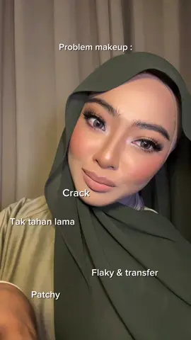 berani share sebab tak pernah ada problem makeup kalau follow step tu ✋🏽