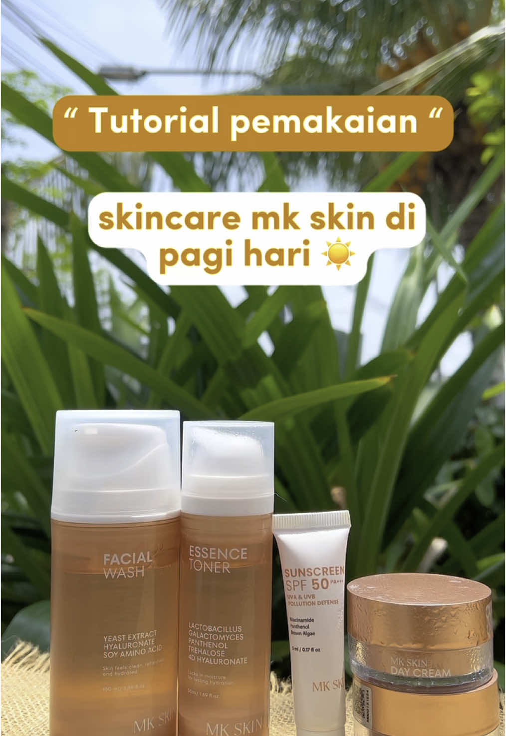 tutorial pemakaian mk skin 😍❤️ #mkskinofficial #mkskin #mskinbymaharanikemala #skincareviral #apotekeruwik #tutorial 