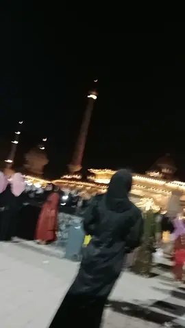 suasana malam hari di masjid viral #kotabojonegoro #masjidannahda #fypシ゚ 