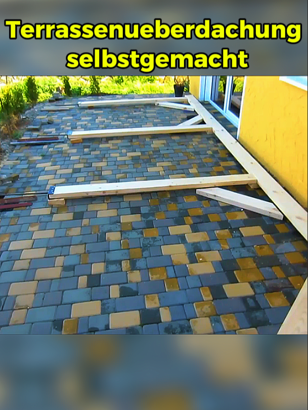 Terrassenueberdachung selbstgemacht TEIL 1 #Terrassenueberdachung  #Bauen #Gartenhaus #Terrassenüberdachung #woodworking #woodwork #woodworker #holz #DIY #diycrafts #diyproject #teiledeinwissen #craftsman #garten #viral_video #trendingvideo #LearnOnTikTok #foryour #fypシ゚viral🖤tiktok #fyp #fürdich