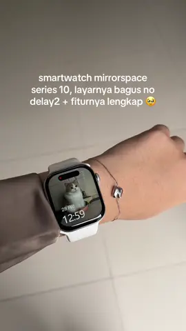 fiturnya lengkap mulai dr olahraga sampe kesehatan, layar udh amoled + ada dynamic island #smartwatch #mirrorspace #smartwatchviral 
