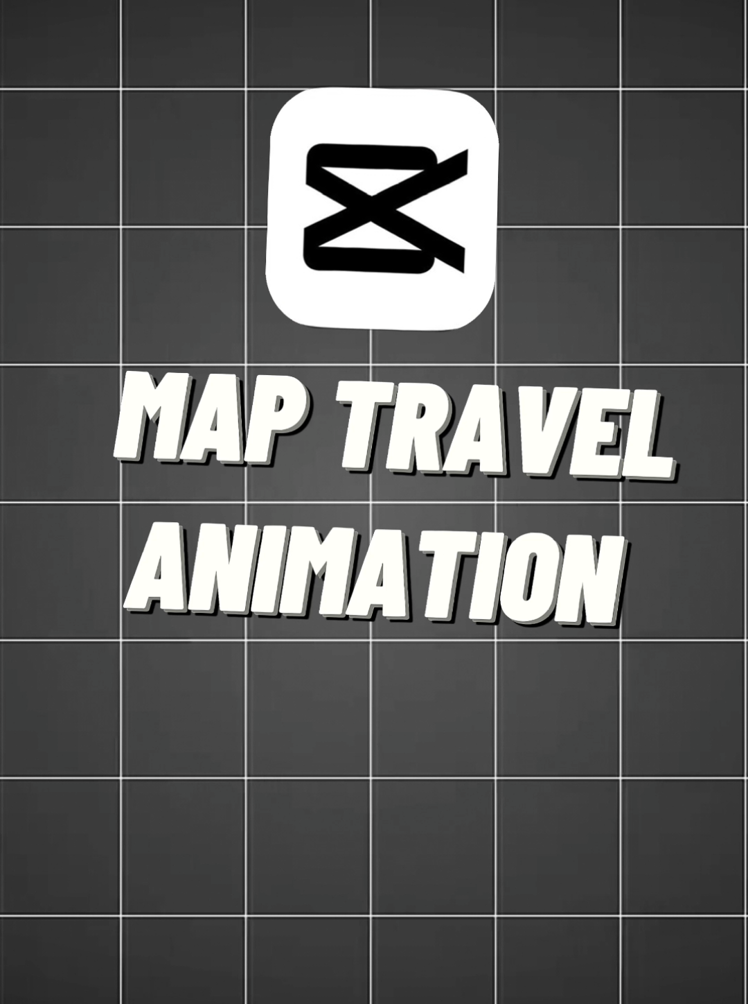 Capcut Map Travel Animation #capcut #tutorial 