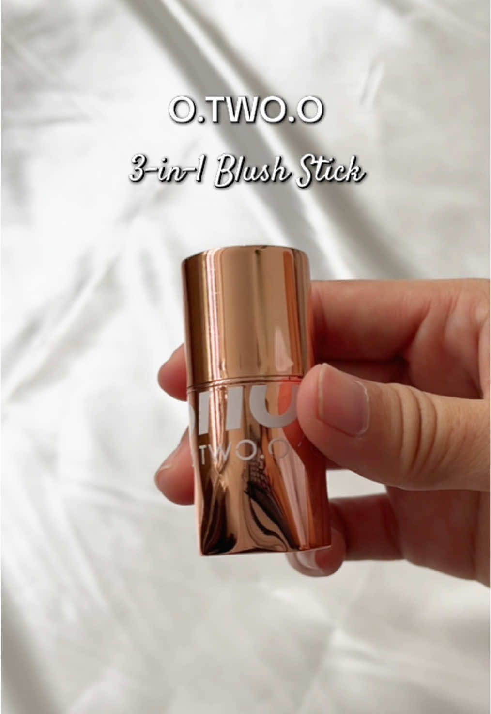 Hydrating Gloss Lip & Cheek Balm. Soft texture, smooth and easy to apply. Comfortable and non-sticky feel. Buy yours now. #otwoo #blushon #blushstick#doting #trending #lipandcheek #fyp #foryou