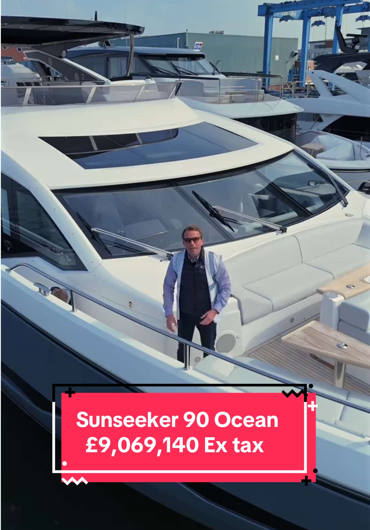 Sunseeker 90 Ocean walkthrough! Wow what a boat or should I say Yacht! This really is a superb model that offers huge volume and of course Sunseeker Performance! Contact me for more information and lets get you on the water this season! #sunseeker @Sunseeker London Group #sunseekeryacht #broker #boatsforsale #princessyachts #summer2025  