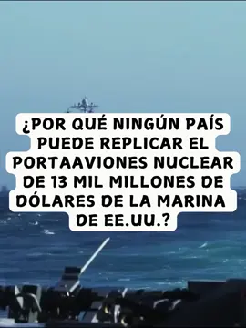¿Por qué ningún país puede replicar el portaaviones nuclear de 13 mil millones de dólares de la Marina de EE.UU.? #Militar #Portaaviones #usa #usa🇺🇸 