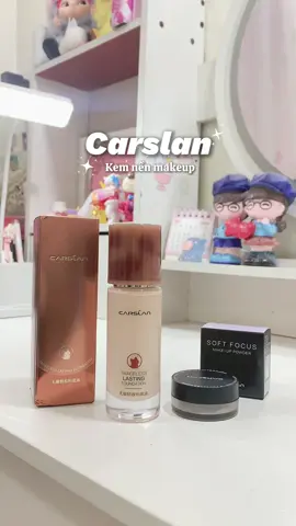 Kem nền Carslan mịn như cà filter🧏🏻‍♀️ ✨☁️👀#Carsian #makeup #trangdiem #makeuptips#beauty#kemnen #goclamdep #reviewlamdep #xuhuong #viral #unboxing #fyp #xh