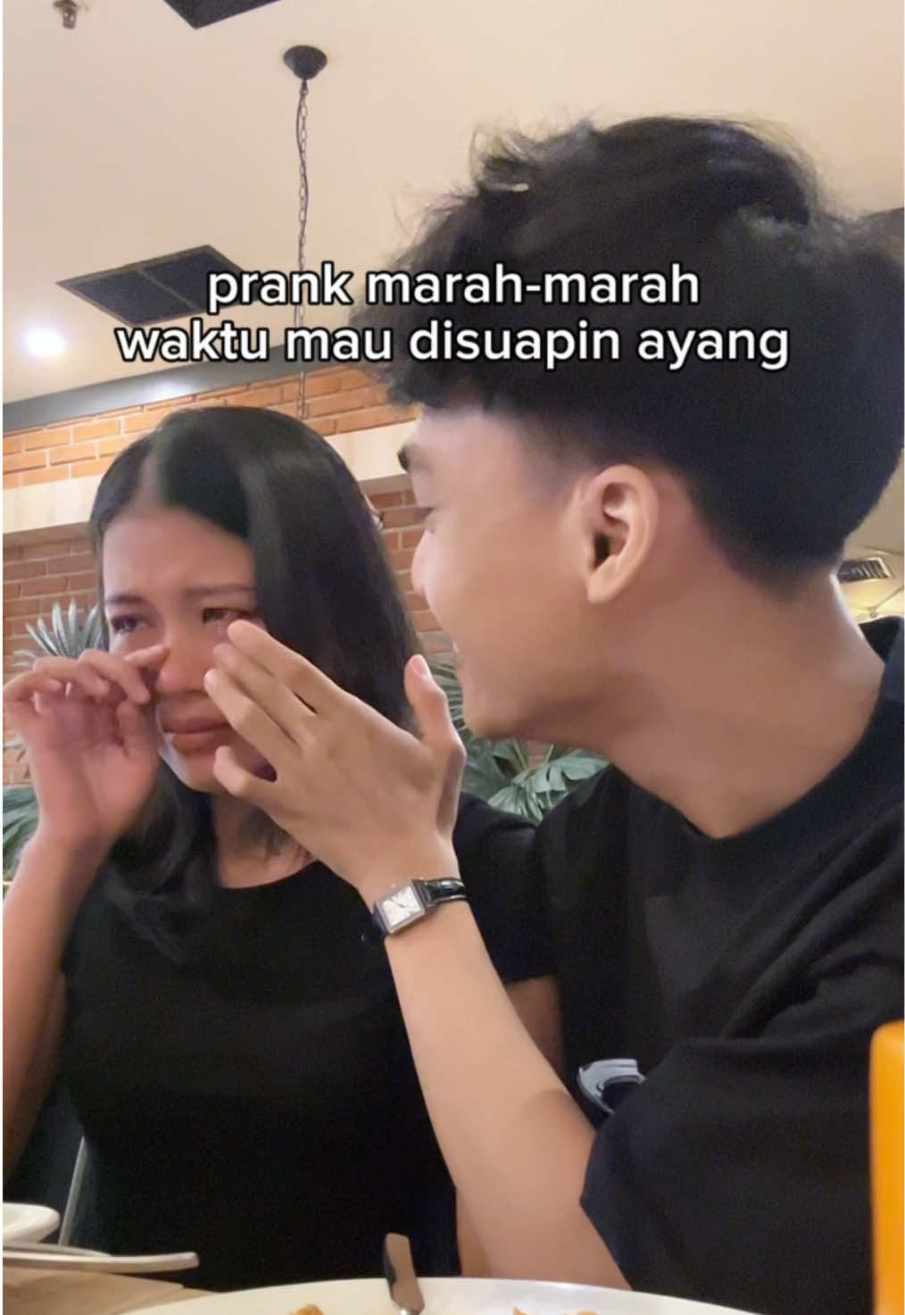 kok jadi nangis maaf sayang😭 #prank #prankvideo #prankpacar #Relationship #couple #couplegoals #fyp #juhdandev 