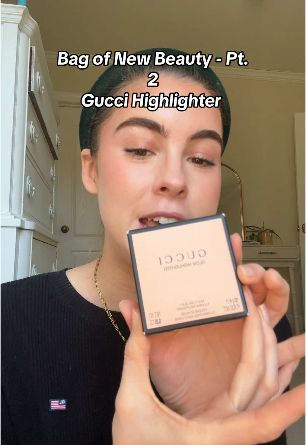 Thank you bf #gucci #guccibeauty #guccihighlighter #highlighter #beauty #makeup #mua #skincare #sephora @Gucci 