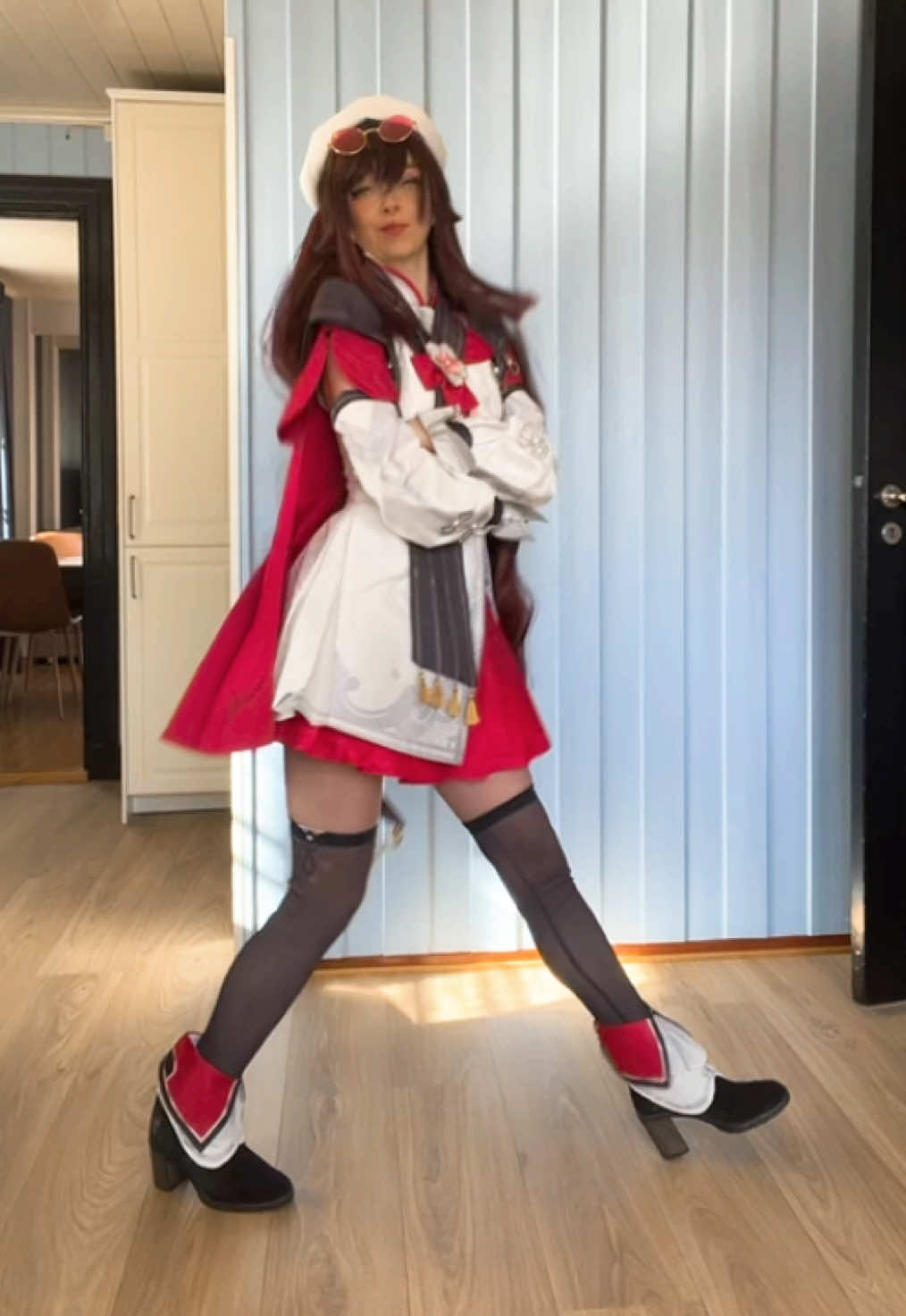 Back by popular demand‼️ Both sturdy and Hu Tao hahah | Cosplay from @CosFun !!#cosplay #hutaocosplay #hutaogenshinimpact #GenshinImpact #genshinimpactcosplay #hutao 