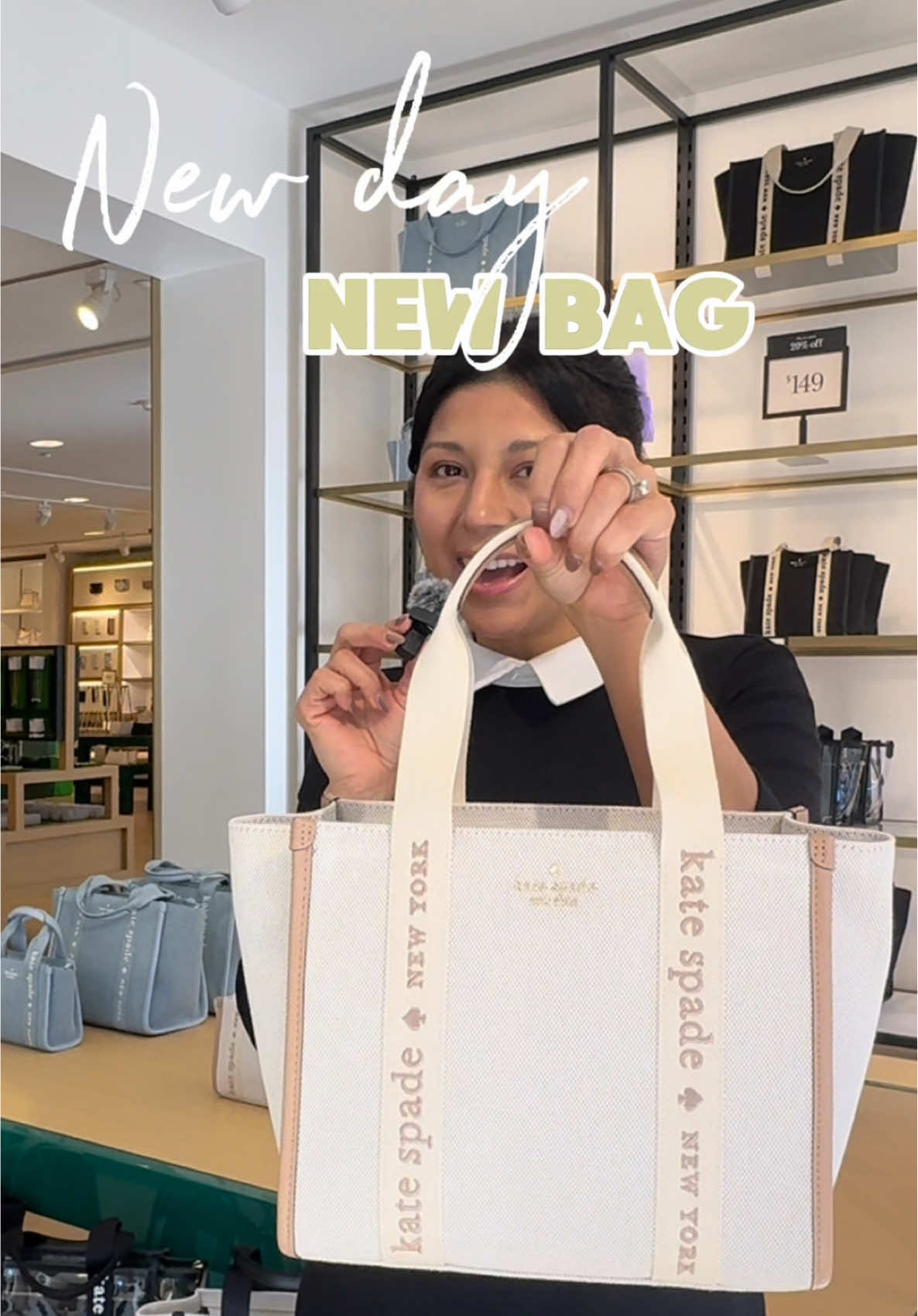 part. 1 |New day new bag 💖✨ The star of today is KIP SMALL TOTE ✨ Text us to order  📲 845- 237- 3938  #iworkatkatespade #katespade #katespadeny #northamerica #baglover #bag #kip #fashion #canvastotebag #CapCut 