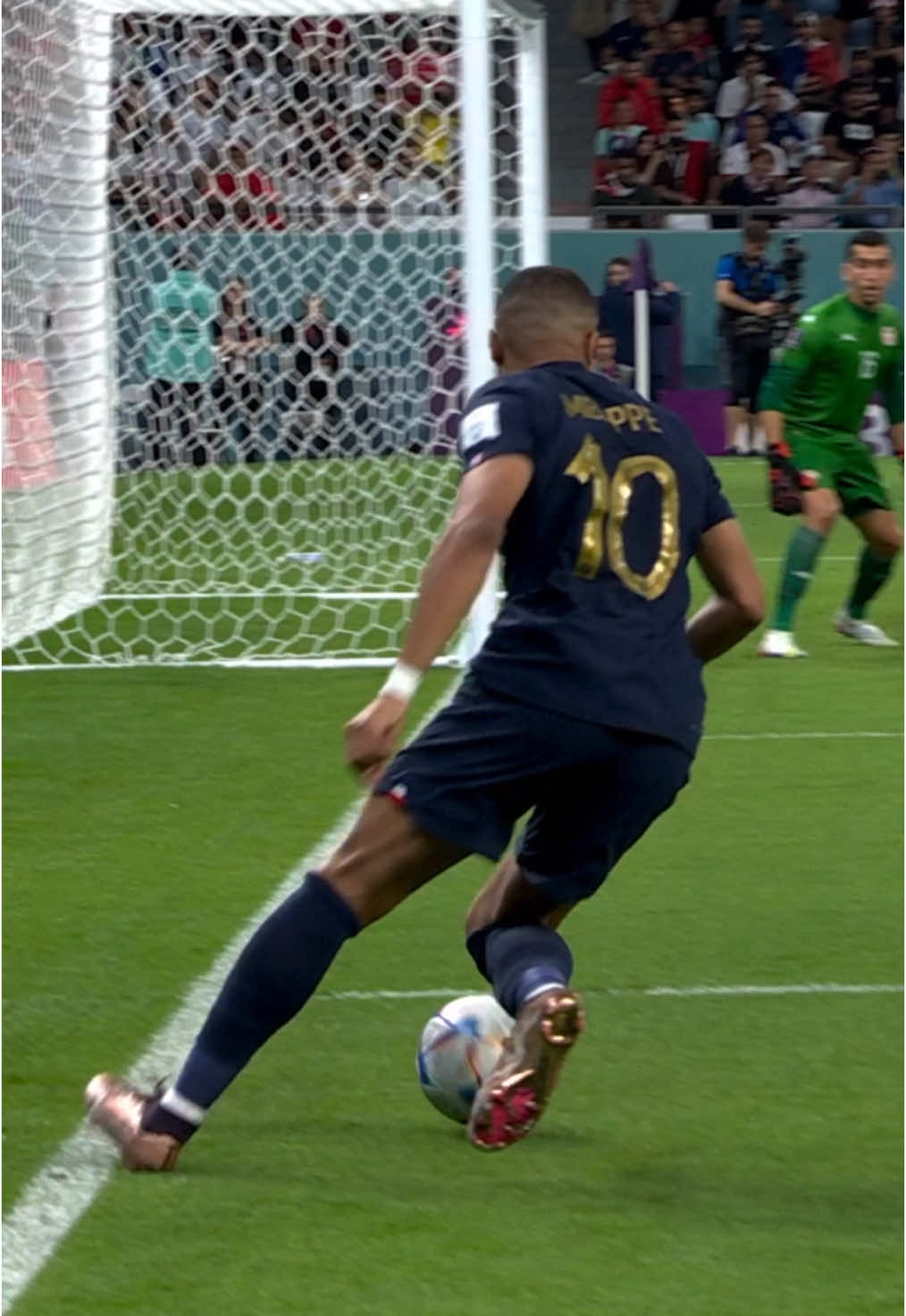 Mbappe. 😮 #FIFAWorldCup #France #Mbappe 