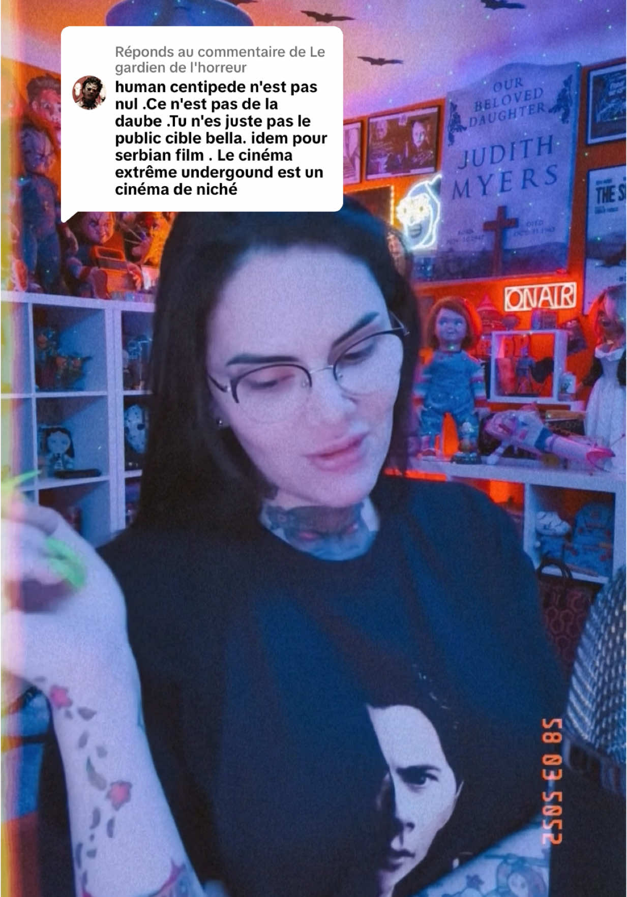 Réponse à @Le gardien de l'horreur 💀 💀 💀 