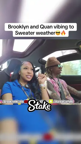 Brooklyn and Quan vibing to Sweater weather😎🔥 #quan #brooklynfrost #brooklynfrost #foryoupage #viral #trending #fypppppppppppppppppppppppp @Quan @theyenvybrooklyn 