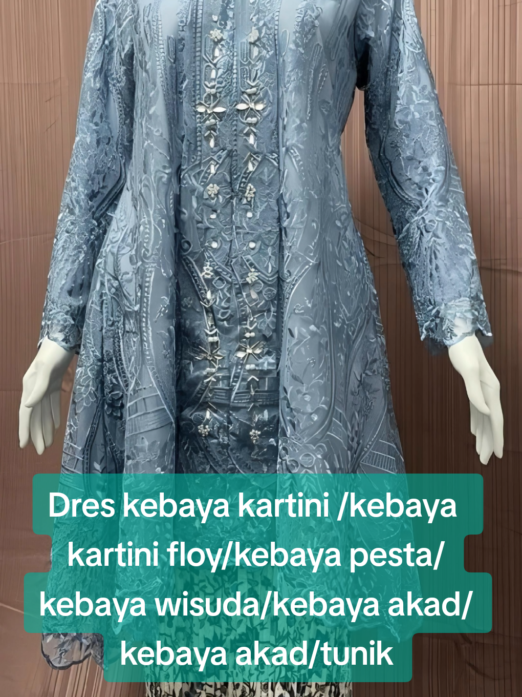 Dres kebaya kartini /kebaya kartini floy/kebaya pesta/kebaya wisuda/kebaya akad/kebaya akad/tunik brukat/kebaya busui #dres #kebaya #kartini #motif #simpel #lembut #elegant #nyaman #distro #بركة #عيد_مبارك #autfitviral #fyppppppppppppppppppppppp #muslimah #cantik 