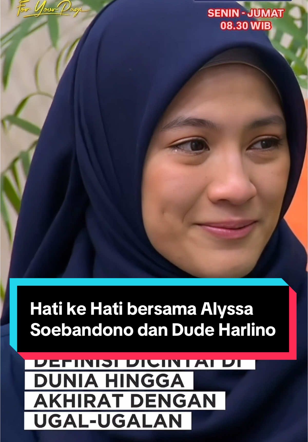 Hati ke Hati Alyssa Soebandono dan Dude Harlino bikin mewek 😭 #foryourpagi #alyssasoebandono #dudeharlino #fyptrans7 #foryourpagi 