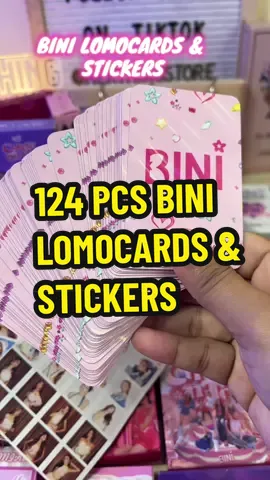 Bini Lomocards for only 69 pesos only, 124pcs na! #lomocards #photocard #binilomocards #bini #biniph #TikTokShopFuntasticPayday  Disclaimer: Prices may vary until the promotion ends