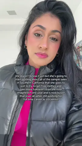 becoming a content creator was not on my 2024 bingo card, but this Ivy League educated scientist is wouldn’t change it for the world #samplesale #warehousesale #contentcreator #southerncalifornia