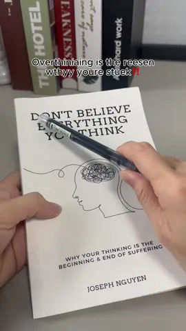 Buy it ##book #tiktokshop #tiktokshopfinds #spotlight #fyp #bookshop #overthinking 