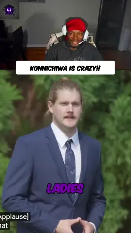 KONNICHIWA IS CRAZY!! -- -- Follow for more content! Watch me in real time (Twitch: BlacBroda) #fyp #viralvideo #reaction #reactionvideo #gaming #twitch #druski #streamer #capcut #opusclip #chicago #noob #streamlabs #blacbroda #pc #ps5 #discord #couldabeenlove #relatable #entertainment #funny #show #youtube #youtubers -- Watch live at https://www.twitch.tv/blacbroda -- Check out my other socials at https://linktr.ee/blacbroda