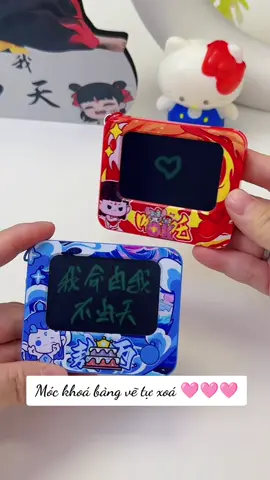 Móc khoá bảng vẽ tự xoá vui nhộn #tuntunshop 