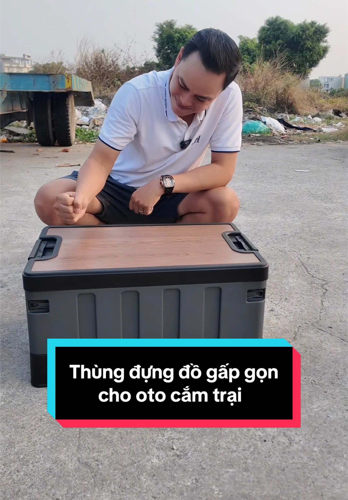 Thùng đựng đồ cốp xe siêu cứng cáp và chắc chắn #anhthereview #kocnet #thungdungdodanang #phukienoto #setago #boxable 