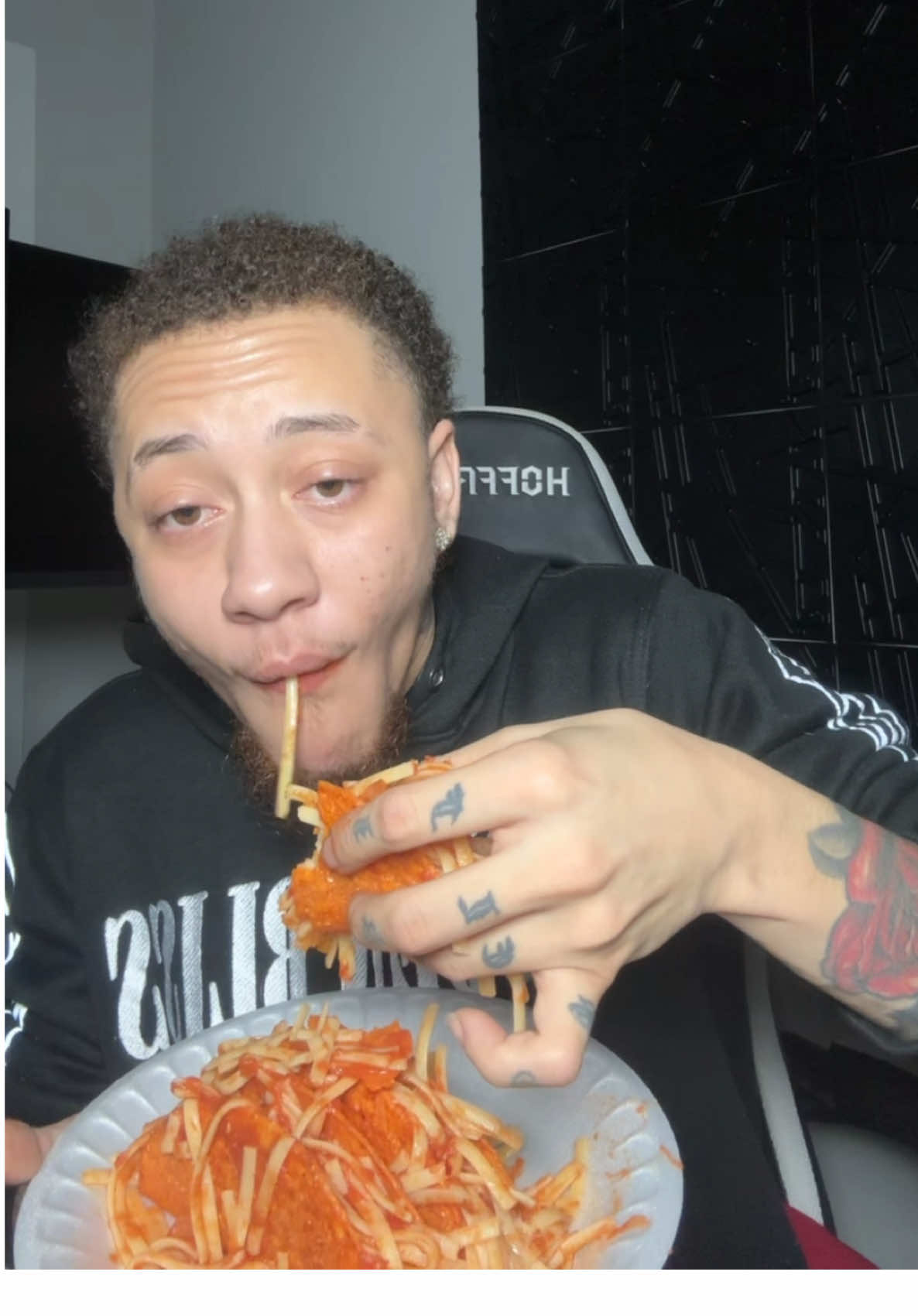 Baby Spencer did his one wit these 🤣 #fyp #cookingwithgio 