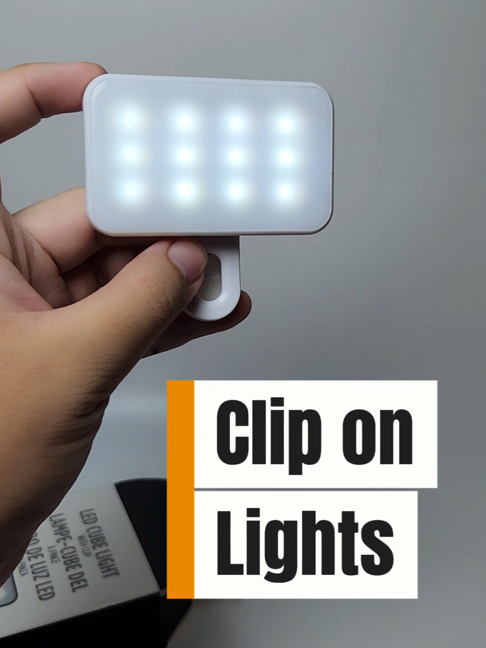 clip on lights #light #lights #contentcreator #contentcreation 