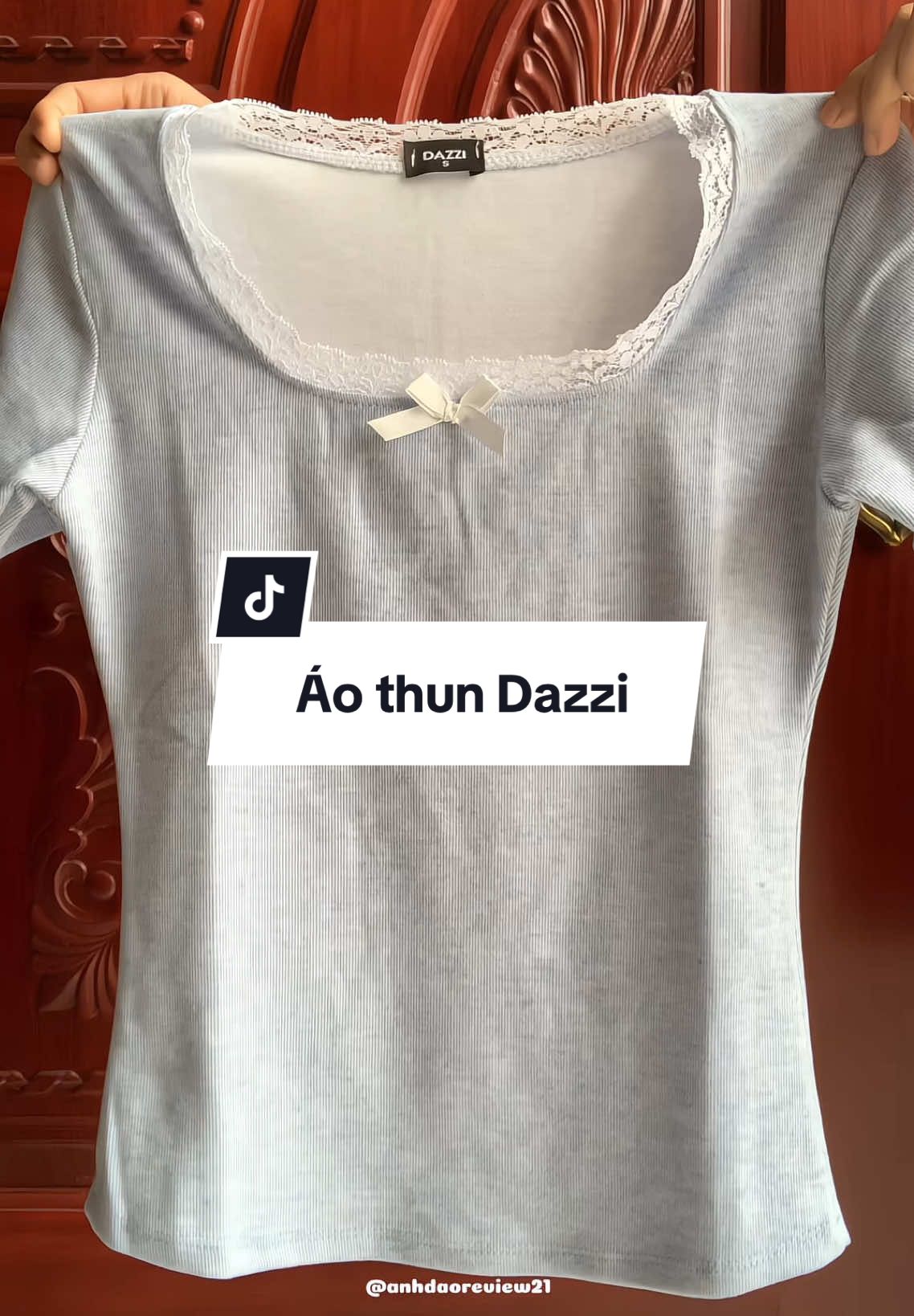 Áo thun nữ dáng ôm viền ren đính nơ#aothun #babytee #thoitrang #thoitrangnu #review #phoidoxinh #xuhuong #outfit #fashion #LearnOnTikTok 