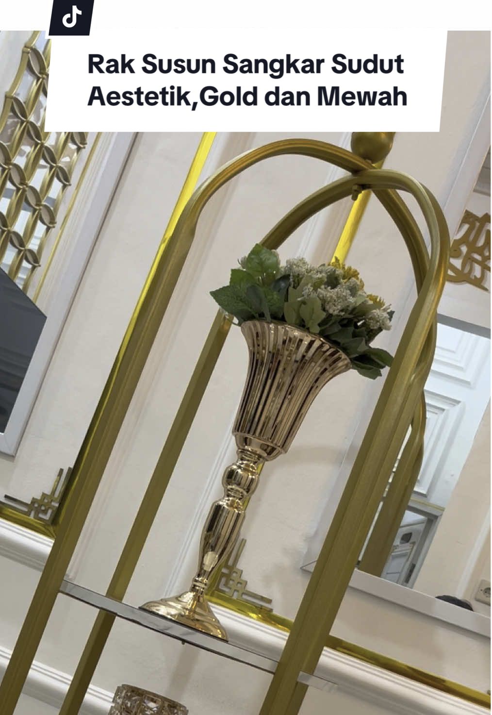 Rak Sangkar Burung Aestetik Gold,Mewah Dan Harga Terjangkau #rak #rakserbaguna #raksangkar #raksangkarburung #rakaesthetic #raksusun #rakmurah #rakmultifungsi #raksudut #rakserbagunamurah 