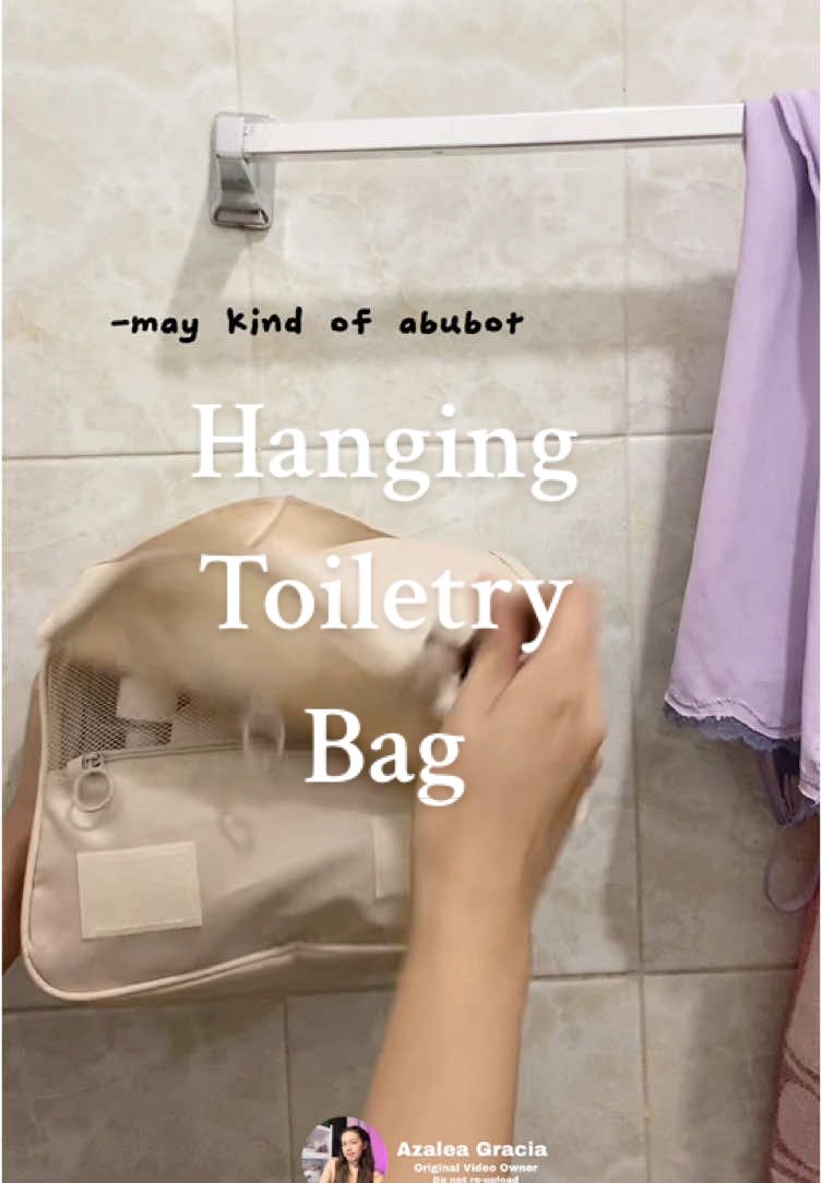 Travel must have din to 👌🏻 #toiletrybag #makeupbag #bag #hangingtoiletrybag 