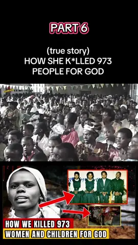 PART 6 (true story) HOW SHE K*LLED 973 PEOPLE FOR GOD  #truestory #truecrimetiktok #crimetiktok #zimbabwe #nigeria 