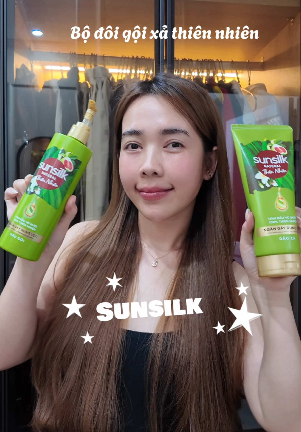 Dầu gội tuổi thơ của tui ☺️☺️☺️ #meshibam #SUNSILK #combogoixa #fyp 